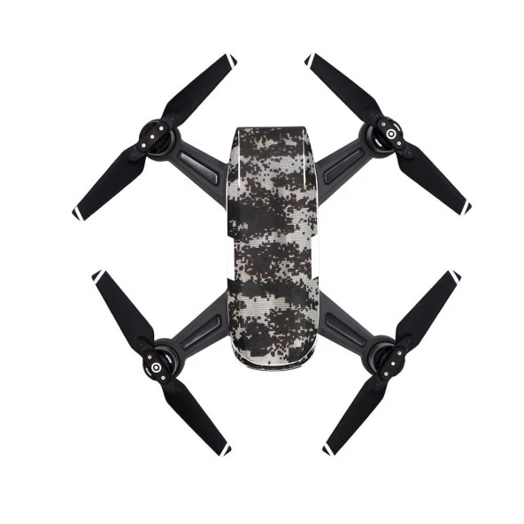 DJI Spark Su Geçirmez Premium PVC Sticker Çıkartma Desert - Resim 2