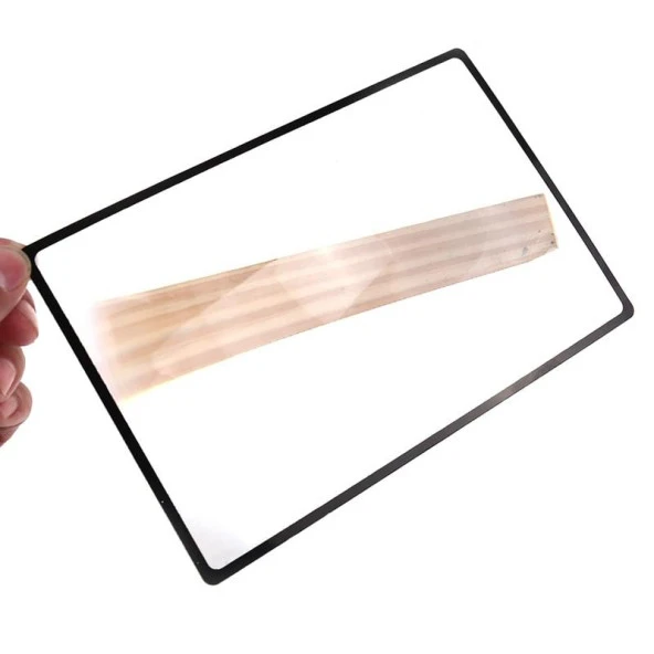 X3 Esnek A5 PVC Büyüteç Levha 180X120mm Kitap Sayfa Büyütme - 5