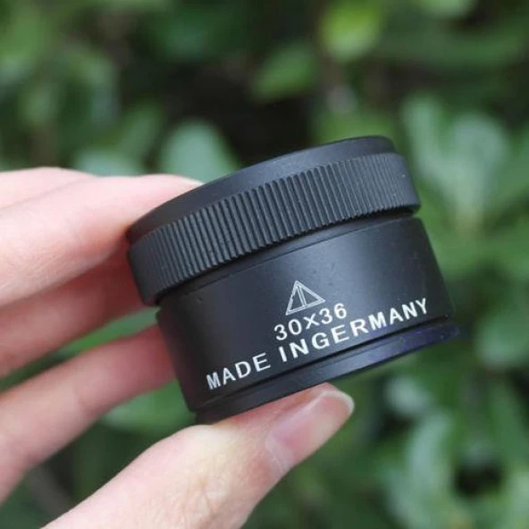 30X36 Optik Metal Büyüteç Çift Cam Zeiss Lens Alman Profesyonel Ürün - 2