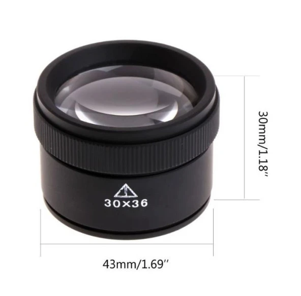 30X36 Optik Metal Büyüteç Çift Cam Zeiss Lens Alman Profesyonel Ürün - 6