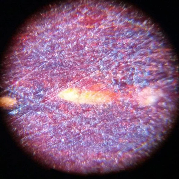 160-200X Beyaz Cep Optik Mikroskop El Büyüteç Aydınlatmalı Yakınlaştırmalı - 8