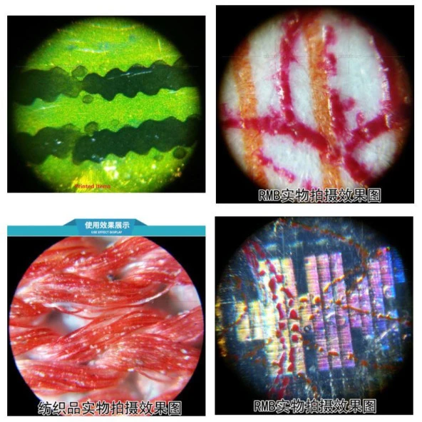 Mikroskop Büyüteç Cam Lensli Telefon Klipsli 300X 350X LED Işıklı - 8