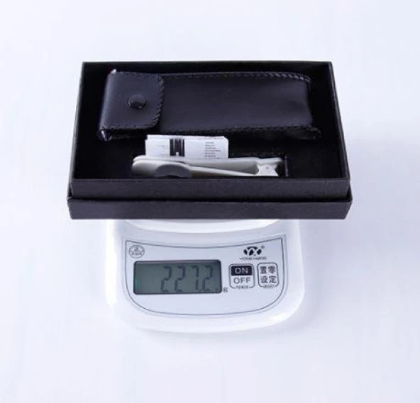 Büyüteç Mikroskop 120X Cep Telefonu Klipsli Deri Çanta Lüks Kutu - 2