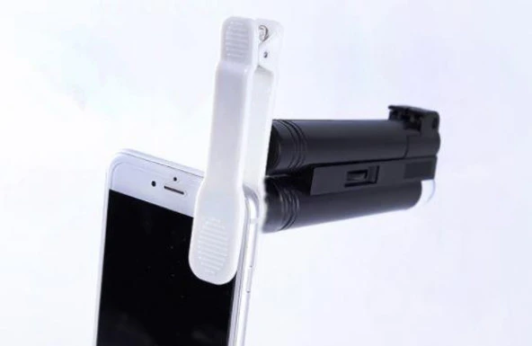 Büyüteç Mikroskop 120X Cep Telefonu Klipsli Deri Çanta Lüks Kutu - 4