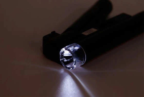 Büyüteç Mikroskop 120X Cep Telefonu Klipsli Deri Çanta Lüks Kutu - 6