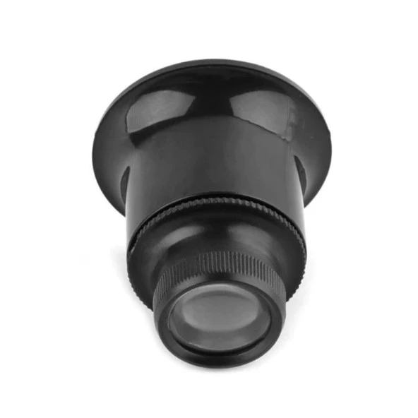 Göz Büyüteç 20X 30mm Çift Akrilik Lens Termoplastik Saatçi Takı - 4