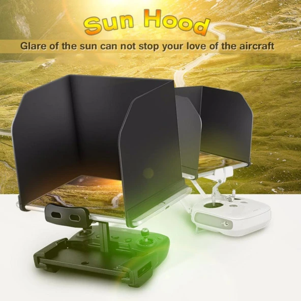 DJI Mavic Air Uzaktan Kumanda İçin Katlanabilir Tablet Güneş Koruma L168 - Resim 12