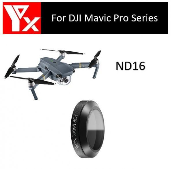 DJI Mavic Pro Platinum Gimbal Kamera Lensi İçin ND16 Nötr Yoğunluk YX - 9