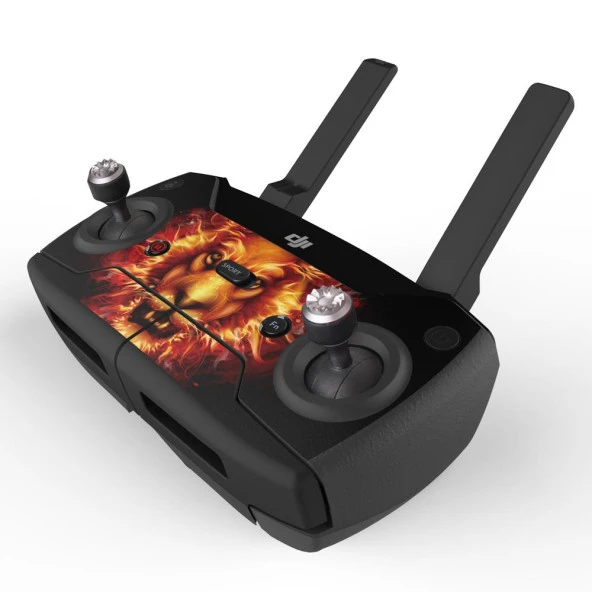 DJI Spark Su Geçirmez Koruyucu Dekoratif Çıkartma Ultra Aslan - 4