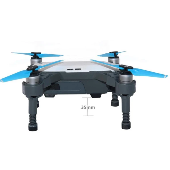 DJI Spark Şok Emici, 3.5cm Yükseltme, Koruyucu İniş Ayakları. Güvenlik Kilitlemeli - Resim 2