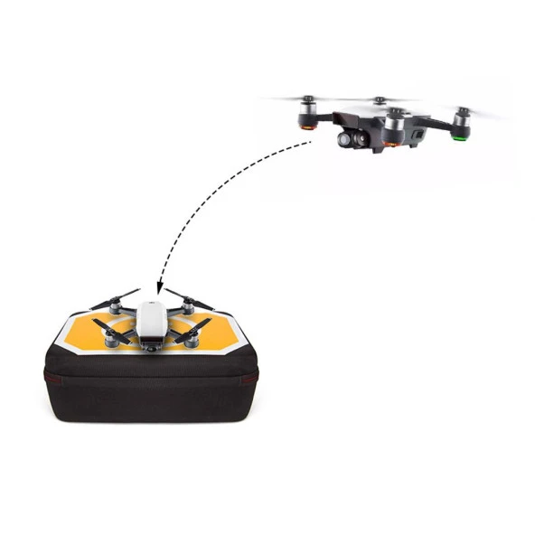 DJI Spark Su Geçirmez Sırt ve Omuz Çantası Mini Park Güvenli İniş Platformu - 2