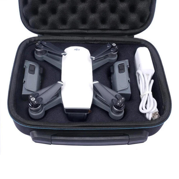 DJI Spark Seyahat Taşıma Çantası Sert EVA Koruyucu Depolama Omuz Çanta - 4