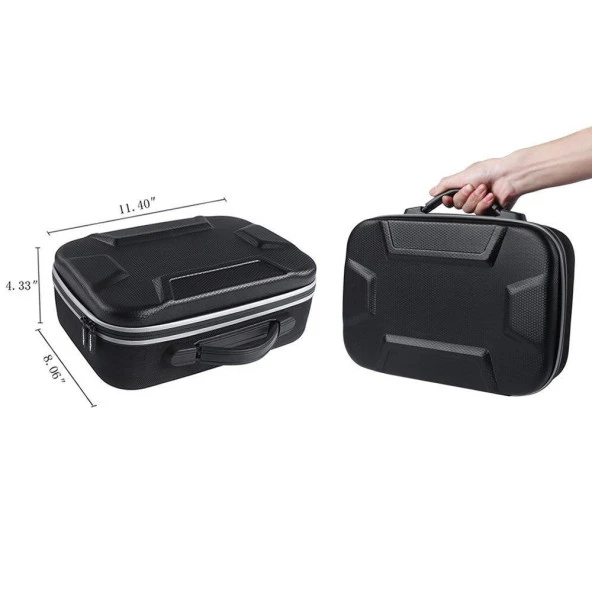 DJI Spark Portatif Şarj İstasyonu için Koruyucu Taşıma Çantası - Resim 4