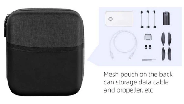 DJI Mavic Mini İçin Büyük Kapasiteli Taşıma ve Muhafaza Çantası - Resim 4