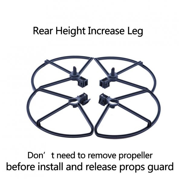 DJI Mavic Platinum 4 Adet Hızlı Kurulum Pervane Koruma + Güvenli İniş Ayağı - Resim 5