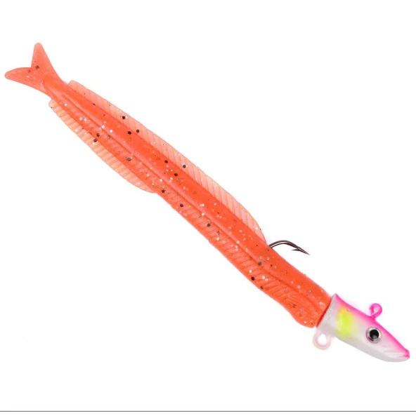 PROFISHER 5 Renk Silikon Yapay Metal Kafalı Yem 12,5 cm 13,9 gr - Resim 7