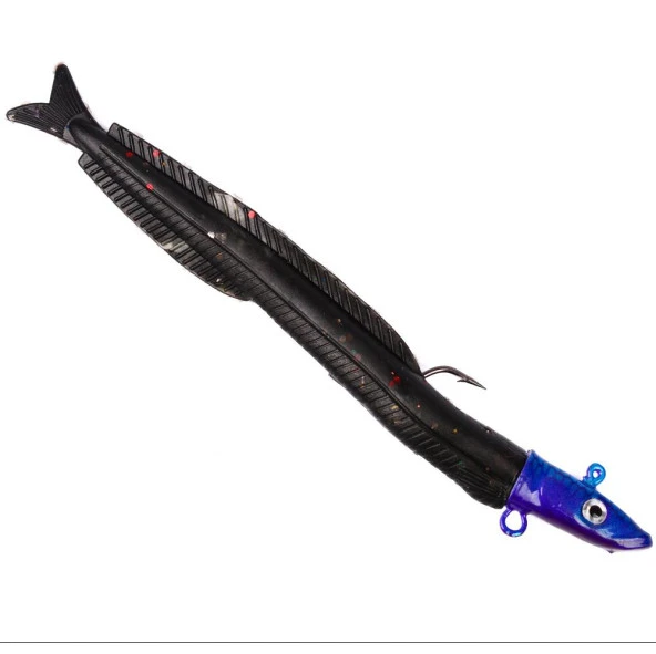 PROFISHER 5 Renk Silikon Yapay Metal Kafalı Yem 12,5 cm 13,9 gr - Resim 10