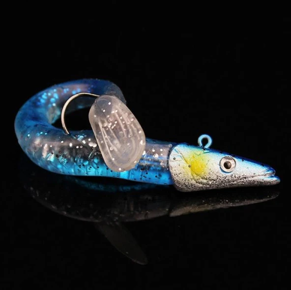 PROFISHER 5 Renk Silikon Yapay Metal Kafalı Yem 11 cm 10 gr - Resim 10