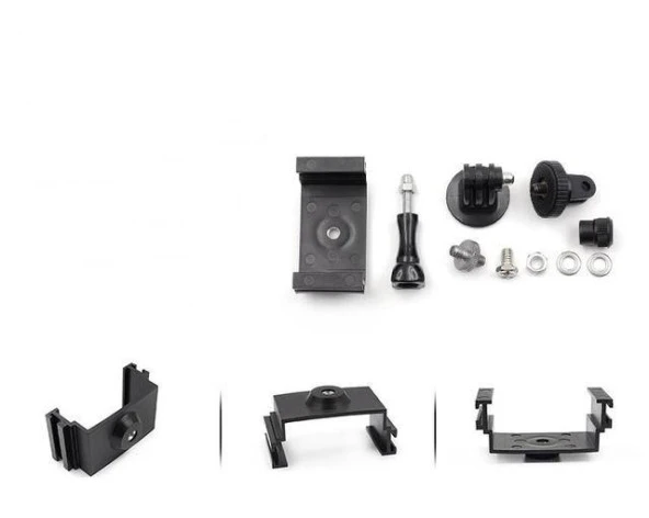 Dji Mavic Air Çok Fonksiyonlu Açı Ayarlı Mafsal Kit Işık ve Kamera Taşıma Adaptörü - 4