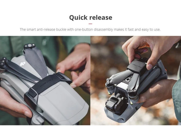 DJI Mavic Air 2 Silika Jel Pervane Tutucu Aksesuarı Pgytech - Resim 8