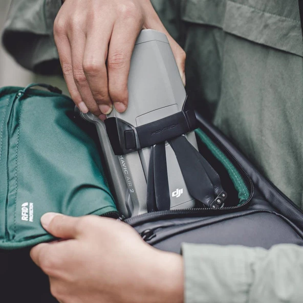 DJI Mavic Air 2 Silika Jel Pervane Tutucu Aksesuarı Pgytech - Resim 9