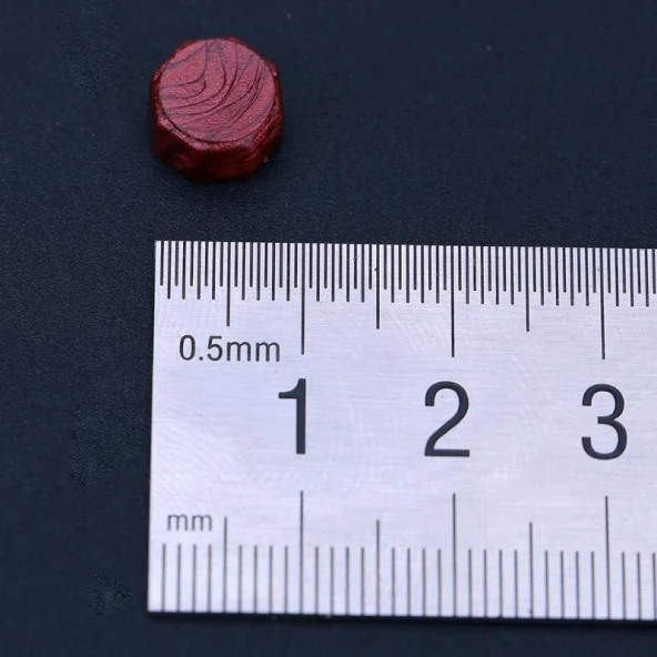 Retro Mektup Mühürü Damga M Harfi + 30 Adet Mühür Mumu + Eritme Kaşığı - 9