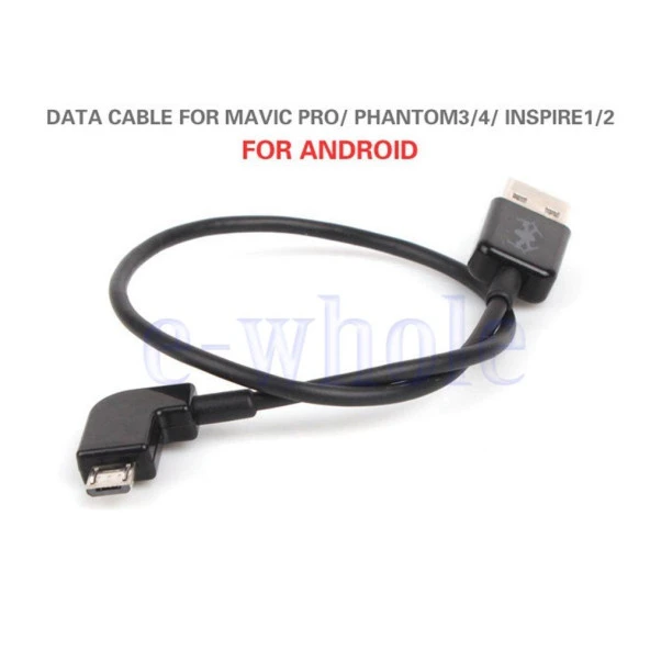 DJI SPARK Kumanda Uzatma Kablosu Mikro Telefon Tablet ürün görseli