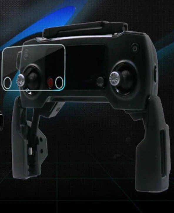 DJI Mavic 2 Zoom Kumanda Ekran Koruyucu Full Pet*2 (Kırılmaz) - Resim 2