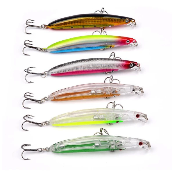 PROFISHER Pembe D Sert Biyonik Yapay Balık Yem 3 Boncuklu - Resim 5