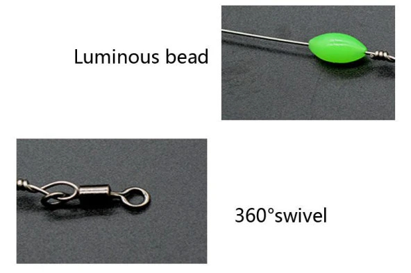 PROFISHER Silikon Yapay Fosforlu Karides Sahte Yem (B) Sarı - Resim 4