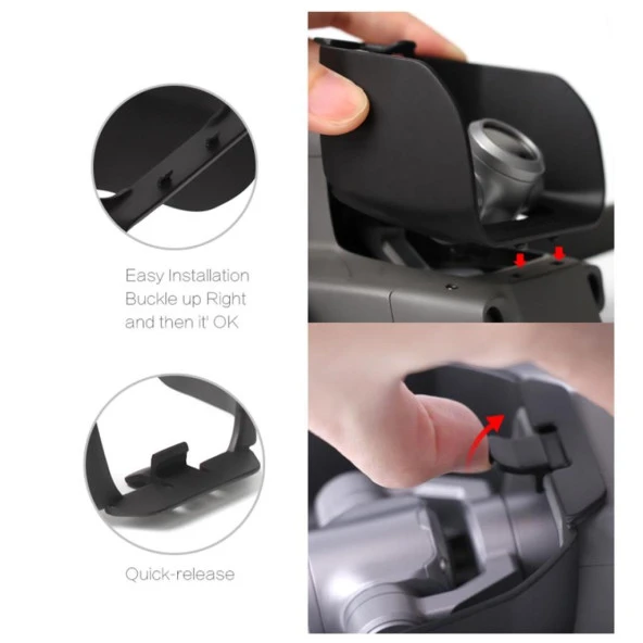 MAVIC 2 Pro Lens Kamera Koruma Güneş Gölgelik SUNNYLIFE - Resim 7