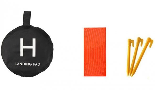 DJI Mavic Air İçin Taşınabilir Katlanır İniş Pedi Çift Renk 110 cm Çap Güvenli İniş - Resim 2