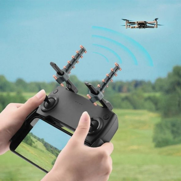 DJI Mavic Air Kumanda Yagi Anten + Sinyal Güçlendirici Çanak - Resim 5