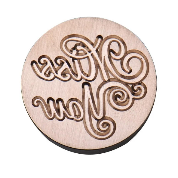 Retro Mektup Mühürü Damga Miss You + 30 Adet Mühür Mumu + Eritme Kaşığı - Resim 3