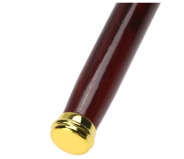 10X 80mm El Büyüteç Sökülebilir Vidalı Yapay Maun Ağacı Sap HD Cam Lens - 12