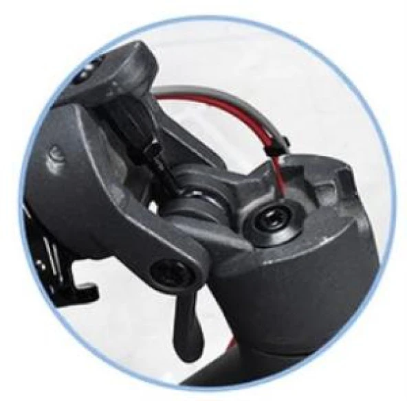 M365 M365Pro Elektrikli Scooter için Mil Menteşe Kilitleme Civata - 3
