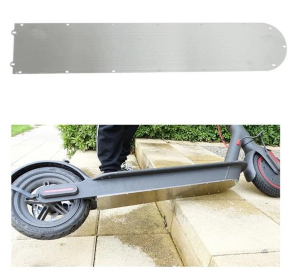 M365 Elektrikli Scooter için Şasi Kalkanı Pil Alt Kapak Koruma