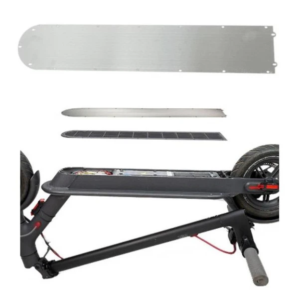 M365 Elektrikli Scooter için Şasi Kalkanı Pil Alt Kapak Koruma - 5