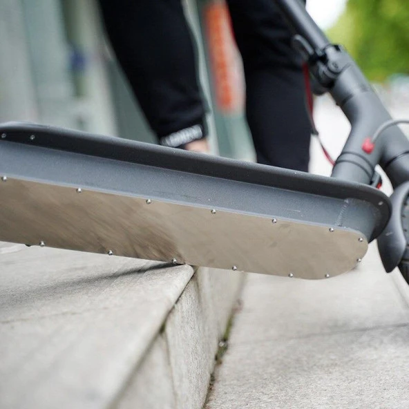 M365 Elektrikli Scooter için Şasi Kalkanı Pil Alt Kapak Koruma - 9