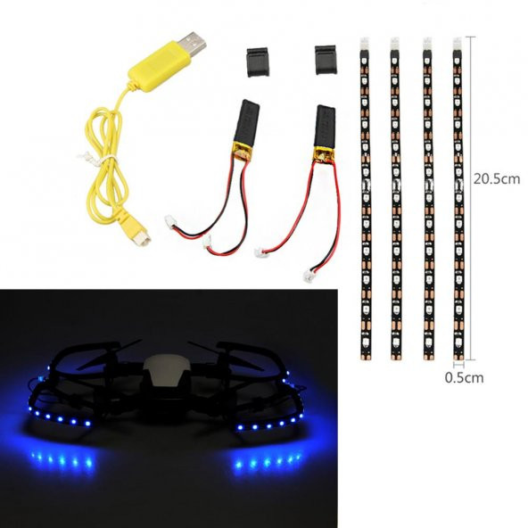 DJI Mavic Air Gece Uçuş Uyarı Led Dekoratif Şerit Lamba - 2