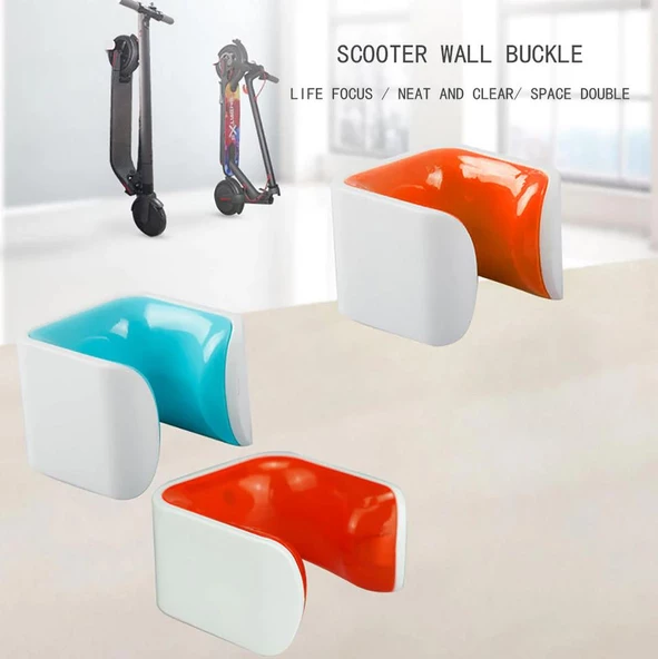 M365 Ninebot Elektrikli Scooter için Duvara Montaj Askı Raf Stand - 10
