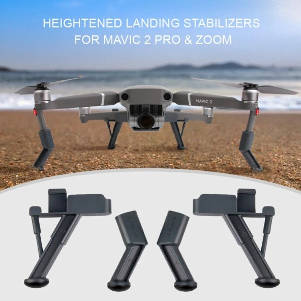 DJI Mavic 2 Zoom Yükseltilmiş Güvenli İniş Seti Dronunuzu ve Gimbalınızı Koruyun - Resim 2