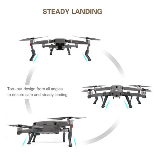 DJI Mavic 2 Zoom Yükseltilmiş Güvenli İniş Seti Dronunuzu ve Gimbalınızı Koruyun - Resim 7