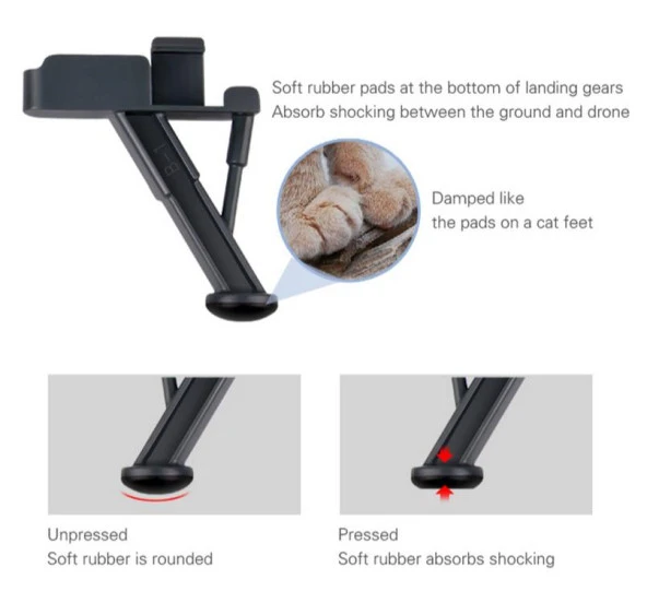 DJI Mavic 2 Zoom Yükseltilmiş Güvenli İniş Seti Dronunuzu ve Gimbalınızı Koruyun - Resim 12