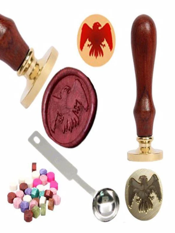 Mektup Damga Mühürü Arryn + 30 Mühür Mumu + Eritme Kaşığı ürün görseli