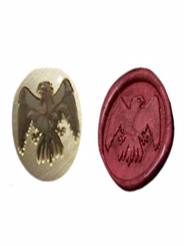 Mektup Damga Mühürü Arryn + 30 Mühür Mumu + Eritme Kaşığı - Resim 7