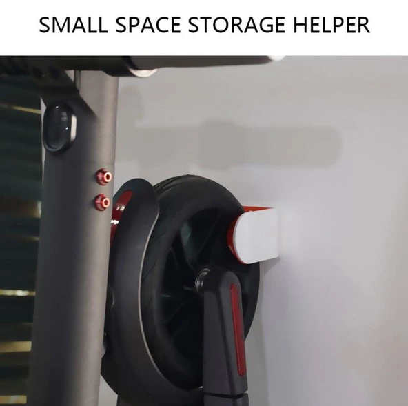 M365 Ninebot Elektrikli Scooter için Duvara Montaj Askı Raf Stand - 4