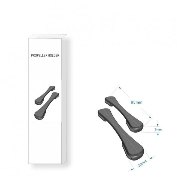 DJI Mavic 2 Zoom Pervane Sabitleyici Montaj Tutucu - Resim 5