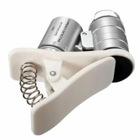 Büyüteç 60x büyütme. klipsli, her telefona uyar - 7