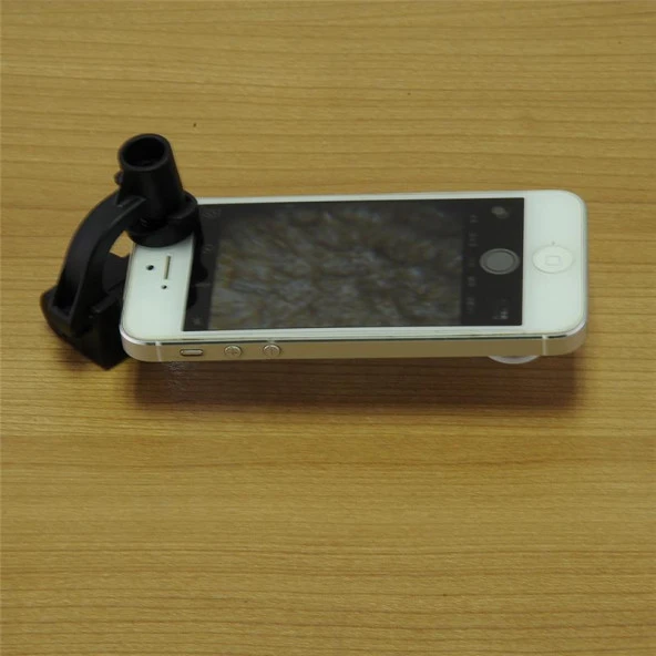 90X Makro Lens Büyüteç Optik Zoom Mikroskop Telefon Klipsli UV LED Işıklı - 11